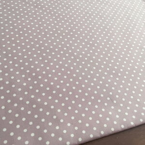 【10センチ単位】生地 布 ポルカドット【2】ソフトラベンダー オックス コットン100% 商用利用可 ハンドメイド 手芸 入園入学生地 巾着生地 おしゃれ /ポルカドット10cm