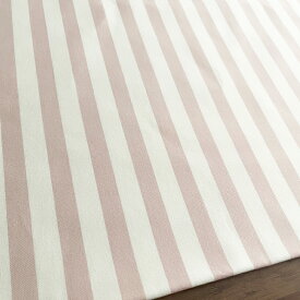 【10センチ単位】生地 布 ボールドストライプ【1】ピーチブラッサム オックス コットン100% 商用利用可 ハンドメイド 手芸 入園入学生地 巾着生地 おしゃれ /ボールドスト10cm