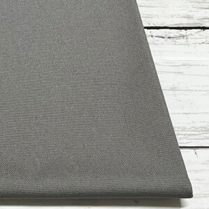 【10センチ単位】11号帆布 【6】シルバーグレイ 無地 生地 布 日本製紀州◎nunozuki大人カラーの11号帆布 くすみカラー 高級 厚手 はんぷ ハンプ 商用利用可 グレー くすみグレー ヌノズキ 帆布1