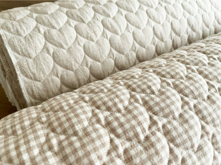 楽天市場】【新柄追加】即納：韓国生地 ハートキルト ヌビ  