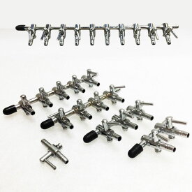 【楽天1位】 分岐バルブ エアチューブ分岐器 2/3/4分岐 エアー調整可能 水槽用 エアレーション用品 エアチューブ 分岐 調整 エアー量調整 コック 各分岐 調整バルブ エアーチューブジョイント エアコック バルブ ステンレス鋼 長寿命 簡単取り付け 接続 エアーポンプ