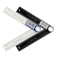 【楽天1位】 デジタルファインダー分度器 ステンレスボディ カーボンファイバー ボディ ブラック DIY 工…