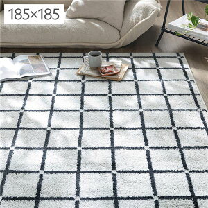 �yRASIK�z���Y ����@�Ő􂦂� �f�U�C�����O�i�y�ʁE�h�_�j�E�A�����u���b�N�j��185×185cm �z���C�g�y���t�w��s�z