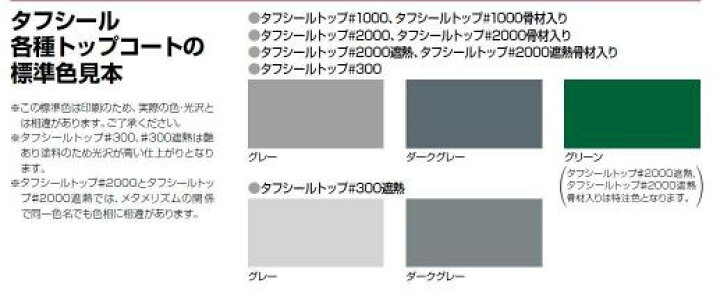 楽天市場】タフシールトップ#300 6Kgセット 日本特殊塗料 : 塗り丸 
