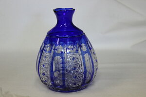 切子 冷酒器【切子グラス】【デカンタ】【デキャンタ】【カラフェ】【冷酒】【ワイン】【ウイスキー】【ブランデー】【ガラス 食器 器 うつわ】【夏の器】【手作り】【ハンドメイド】