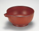 和食器 木合 片口 古代根来 越前漆器 お椀 片口椀 大 漆塗り 1個【ギフト】