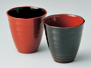 木合 越前漆器 フリーカップ ペアカップ 結婚祝い 漆塗り 溜 朱? 越前塗り 夫婦 美月 2客【ギフト・内祝い・成人内祝い・結婚内祝い・新築祝い・父の日ギフト・お返し】【楽ギフ_包装選択