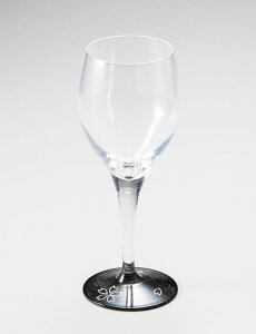 ガラス 桜散らし ワイングラス 漆塗り 黒 越前塗り 1個【ギフト・内祝い・成人内祝い・結婚内祝い・新築祝い・お返し】【RCP】