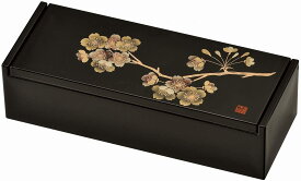 会津漆器 アクセサリーBOX 黒 花浪漫 ジュエリーボックス 小物入れ【ギフト】【楽ギフ_包装選択】【楽ギフ_のし】【楽ギフ_のし宛書】