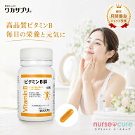 ＼スーパーセール全品5倍＋クーポンあり／【月間優良ショップ受賞】ビタミンB 60粒 1か月分 ナースキュア…