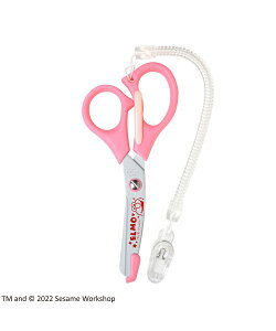 ナースはさみ キャラクター かわいい グッズ ハサミ 看護用品 伸びる ストラップ付 ナーイスハサミ クリップ付 刃先ガード フッ素加工 シール付きにくい 落下防止 看護師 必需品 病院 クリ