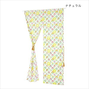 【ポイント最大10倍!】のれん おしゃれ 暖簾 間仕切り レースフラワー レトロ ボタニカル エレガント インド綿 目隠し 仕切り 北欧 草花 小花 花 フラワー 布 ファブリック オリエンタル イ