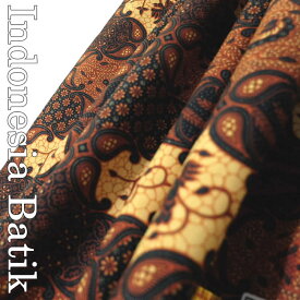 【マラソンP5＆クーポン！】バティック−078 インドネシアのろうけつ染め アジアン雑貨 布 さらさ 更紗 タペストリー スパ サロン マルチクロス ソファカバー