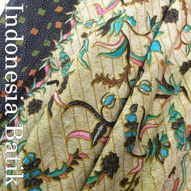 【本日ポイント5倍！】バティック−080 インドネシアのろうけつ染め アジアン雑貨 布 さらさ 更紗 タペストリー テーブルクロス マルチクロス スパ シーツ