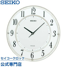 【最大777円クーポン配布中】 掛け時計 SEIKO ギフト包装無料 セイコークロック 壁掛け 電波時計 SF506W セイコー電波時計 ソーラー 薄型 オシャレ おしゃれ あす楽対応 送料無料