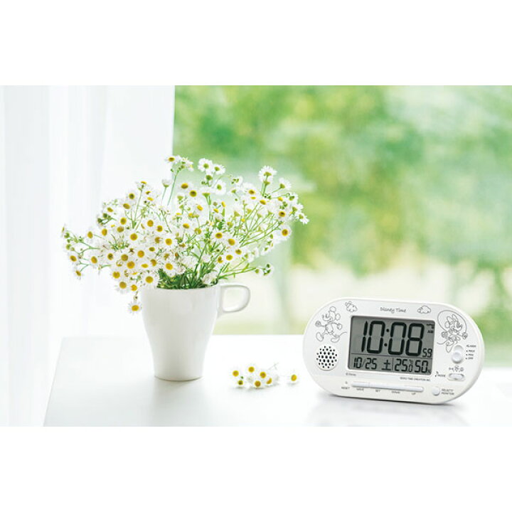 SEIKO ギフト包装無料 セイコークロック ディズニー キャラクター 目覚し時計 置き時計 FD482W ディズニー ミッキー&フレンズ デジタル カレンダー 温湿度計 31曲メロディアラーム 音量調節 かわいい【Disneyzone】 あす楽対応 セイコークロック公式専門店 NUTS SEIKO ギフト包装無料 セイコークロック ディズニー キャラクター 目覚し時計 置き時計 FD485A ディズニー ミッキー&フレンズ デジタル カレンダー 温度計 おしゃべりアラーム メロディアラーム 音量切替 かわいい