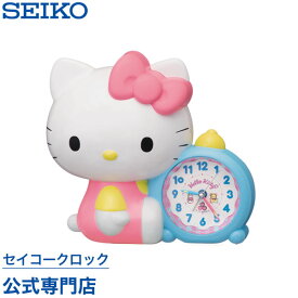 目覚まし時計 SEIKO ギフト包装無料 セイコークロック キャラクター 置き時計 JF386A セイコー セイコー置き時計 ハローキティ デジタル 音声 おしゃべり オシャレ おしゃれ かわいい 子ども 記念品 延長保証