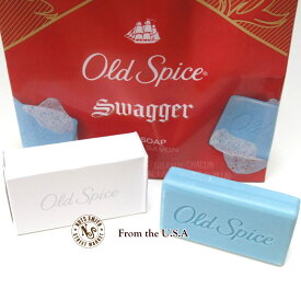 【送料無料】米国 オールドスパイス デオドラント ソープ SWAGGER 90g 固形石鹸 単品1個 OLD SPICE アメリカンライフスタイル 良い香り 身だしなみ 制汗剤