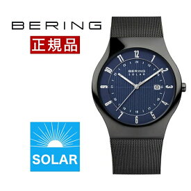 ベーリング BERING 腕時計 メンズ レディース 14640-227 径40mm SOLAR スリムソーラー ブルーフェイス SSメッシュベルト送料無料 あす楽対応 国内正規品 ギフト包装無料