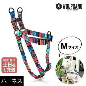 ハーネス Mサイズ 中型犬用 WOLFGANG MAN&BEAST ケツァール Quetzal ウルフギャング マン&ビースト WH-002-07 おしゃれ 正規品 【メール便対応商品3点まで】