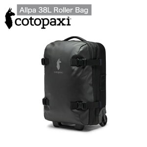 コトパクシ cotopaxi キャリーバッグ キャリーケース スーツケース ローラーバッグ 黒 ブラック 機内持ち込み可 機内持ち込み対応 サイズ Allpa 38L Roller Bag 大きい 軽い 旅行 海外旅行 丈夫