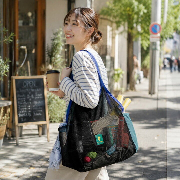 楽天市場】コトパクシ cotopaxi 【色が選べる】 メッシュバッグ トート 