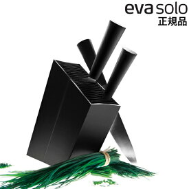 エバソロ ナイフスタンド 包丁スタンド evasolo アングルド ブラック 515290 EVS016
