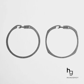 ハンドグレイ easi チタンキーリング ROUND OMEGA HANDGREY KEY RING イージー グレード5チタン製 キーホルダー 正規品 【メール便対応商品4点まで】