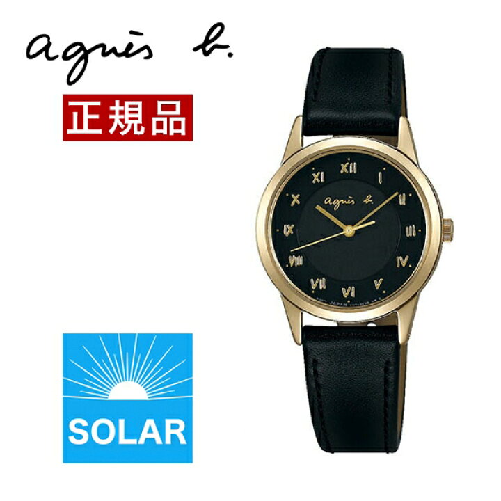 楽天市場】アニエスベー 時計 レディース agnes b. 腕時計 ソーラー  