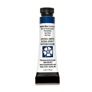 Daniel Smith �_�j�G���E�X�~�X ���ʊG�� 5ml�`���[�u (Phthalo Blue GS) 284610077