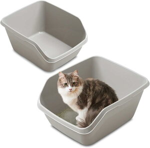 �yOFT�z HY CAT ���[�W 2�Z�b�g �L�g�C�� ��^ �{�� ��юU��h�~ ��26cm×���s33cm �n �C�L���b�g �傫�� ��̐��` ������߁i�O���[�j