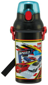 スケーター(Skater) 水筒 480ml トミカ 23 子供用 男の子 抗菌 プラ スチック製 日本製 PSB5SA NAG-A