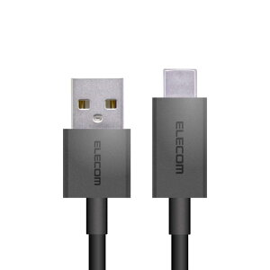 GR(ELECOM) USB TYPE C P[u ^CvC (USB A to USB C ) 3Ao͂Œ}[d USB2.0i 1.2m yiPhone15 Ή؍ρz ubN MPA-FACCL12BK