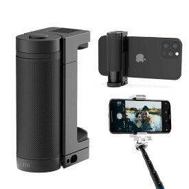 ジャストモバイル(Just Mobile) ロア・インターナショナル スマホ用多機能カ メラグリップ ShutterGrip 2 マットブラック