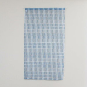 加栄レース(Kaei Lace) のれん【Block ブロック】P154-150(約85cm幅×約150cm丈)間仕切り 北欧 日本製 洗濯可能 おしゃれ レース 透 ける モダン 和風 和柄 2重使用可能