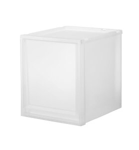 天馬 キッチンやランドリ ーで使用出来る収納ケース 完成品 フ ィッツケース FC40 Fits 省スペースにもピッタリな奥行40cm 日本製 アルミ補強板内蔵で積み重ねても頑丈 衣装ケース 収納ボック