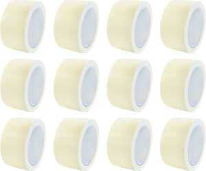 yP[X̔zAPMWp DIY Life \Ă͂J [{e[v White 50mm×20m 12Zbg