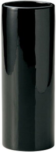 �P�[�E�C�[�E�A�C GREEN HO USE Monochrome Flower Vase �u���b�N ��9×24cm 001-B/BK