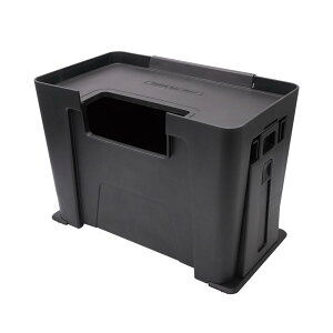 槌屋ヤック(Tsuchiya Yac) 車内用品 ゴミ箱 センターリアダスト DG ブラック 193×275×161mm PF-410