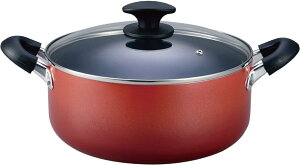 北陸アルミ アルキューブ 両手鍋 26cm アルミ IH対応 ふっ素樹脂加工 IHマイティII S-1264