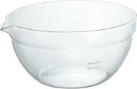 HARIO(ハリオ) 日本製 耐熱ガラ ス製 片口ボウル 800ml KB-80-BK
