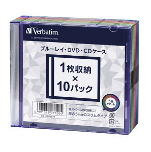 Verbatim o[xC^ BD/D V D/CDP[X 10 XP[X(5mm) 5FJ [MIX CPSSX10