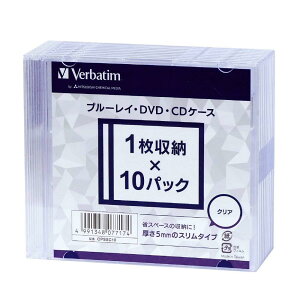 Verbatim o[xC^ BD/D V D/CDP[X 10 XP[X(5mm)  CPSSC10