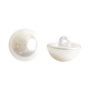 ���{�R�t�f��(Nippon Chuko) �p�[�����ۃ{�^�� 10�� ��13mm �z���C�g LW4493-13 ��|�p�i �{�^���E�t�b�N �p�[���{�^��