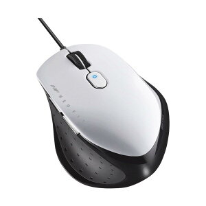 バッファロー BUFFALO 有線 BlueLED 5ボタン ネオ フィットマウス Mサイズ ホワイト BS MBU515MWH