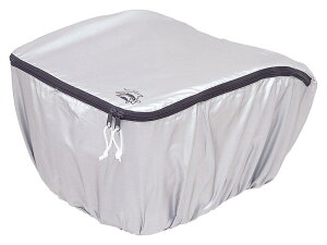 川住製作所(Kawasumi Seisakusyo) 自転車 ファスナー式バ スケットカバー リヤータイプ KW-220 シルバー