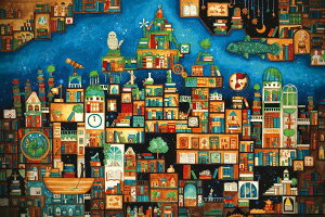 G|bN 1000s[X WO\[pY C  Xg/A[g Tq Yꂽ{̉ (50×75cm) 11-602s ̂t wt _t EPOCH