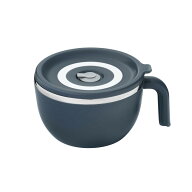 武田コーポレーション 【時短・ラーメン・簡単】 グレー 15.7×20×10.1cm ハンドル付き即席ラーメン HDL…