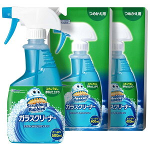 �X�N���r���O�o�u�� (Scrubbing Bubbles) �K�� �X�p��� �K�� �X�N�� �[�i�[ �t�̃^�C�v �{�� 500ml + �l�ߑւ��p 400ml×2�� �� ���K�� �X�p �|���O�b�Y ���ꗎ�Ƃ� �܂Ƃߔ���