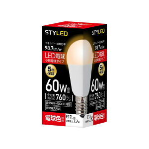 X^Ch LEDd E17 dF 60W` ~jNvg` Lz^Cv Ή HA6T17LS1 1